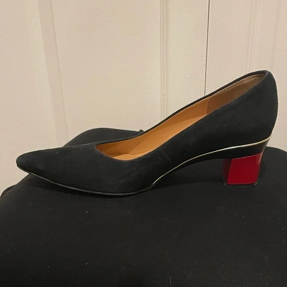 Tanya Heath Black interchangeable heels - Picture 1 of 7